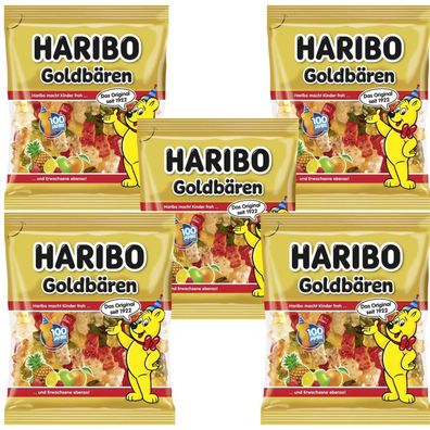 Haribo Goldbären Sets 175g Beutel Gummibärchen Fruchtgummi Weingummi