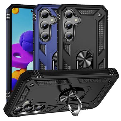 Outdoor Hülle für Samsung Galaxy A35 TPU PC Hybrid Sergeant Armor Schutzcover