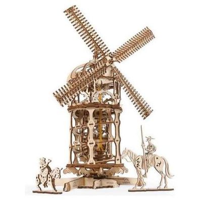 Ugears "Tower Windmill" Die Windmühle 3D Modellbausatz aus Holz