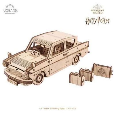 Ugears Harry Potter "Fliegender Ford Anglia™" DIY 3D Holzmodell