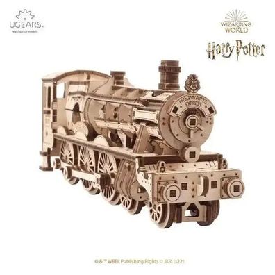 Ugears Harry Potter "Hogwarts Express™ mit magischen Funktionen" 3D DIY Holzmodell