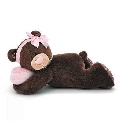 Plüsch und Stofftier "Milch schlafender Teddybär" Bears Choco & Milk 30 cm