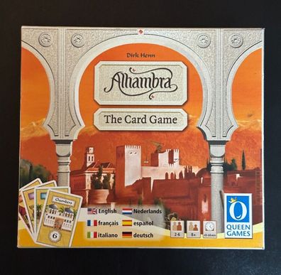 Alhambra Kartenspiel The Card Game Queen Games Dirk Henn vollständig Top Zustand