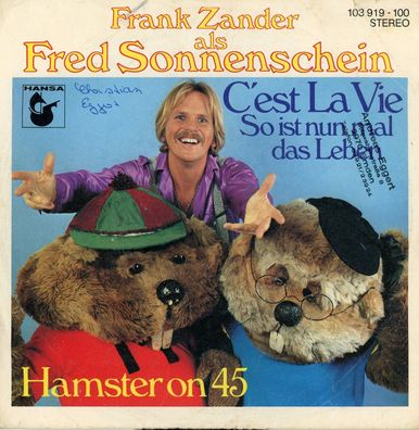7" Frank Zander - Cest la vie
