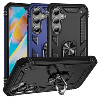 Outdoor Hülle für Samsung Galaxy A15 TPU PC Hybrid Sergeant Armor Schutzcover