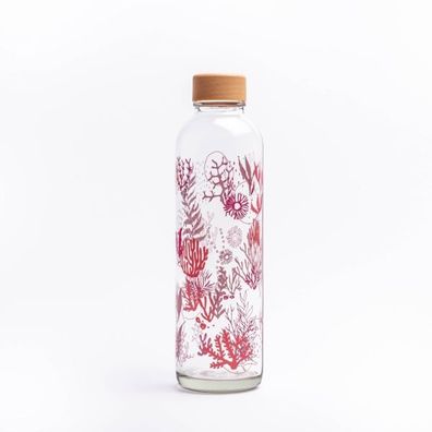 yogabox Glastrinkflasche CARRY 0.7 l CORAL REEF
