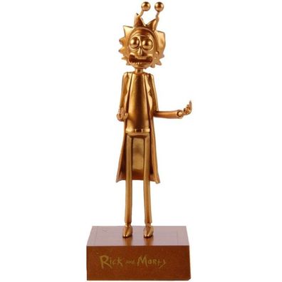 Rick Sanchez Seltene Fuck You 18cm Figur in Box - Rick & Morty Goldene Oscar Figuren