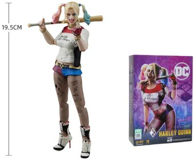 Harley Quinn 19,5cm DC Figur - Special Edition in sehr Hochwertigen DC Geschenkbox