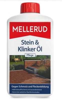 Mellerud Stein & Klinker Öl Pflege – Wasserabweisender Schutz vor Schmutz und Flecken