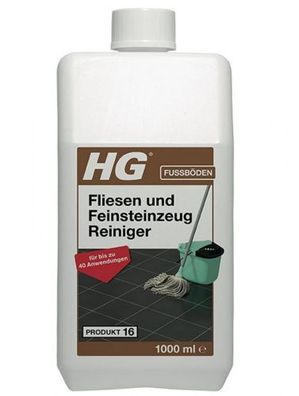 HG Fliesen und Feinsteinzeug Reiniger 1000 ml