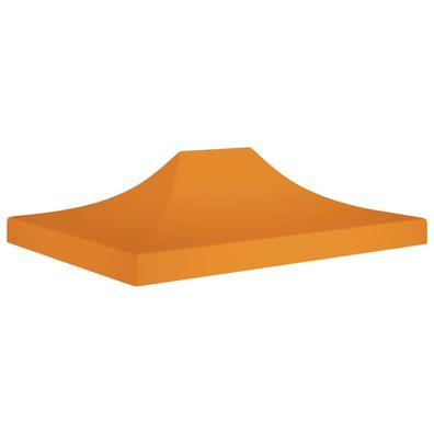 Partyzelt-Dach 4x3 m Orange 270 g/ m²