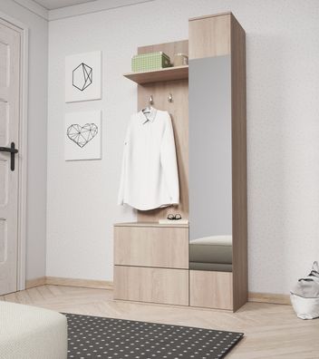 Die Perfekte Lösung für Ihren Flur - Stilvolle und Platzsparende Garderobe