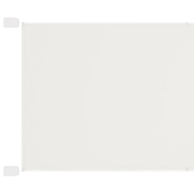 Senkrechtmarkise Weiß 60x1000 cm Oxford-Gewebe