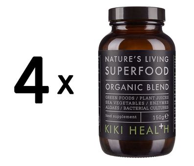 4 x Organic Nature's Living Superfood - 150g