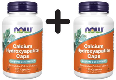 2 x Calcium Hydroxyapatite Caps - 120 caps