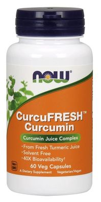 CurcuFRESH Curcumin - 60 vcaps