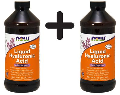 2 x Liquid Hyaluronic Acid - 473 ml.
