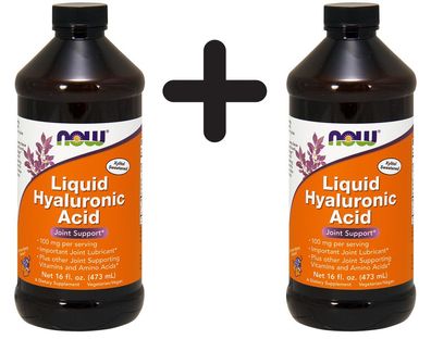 2 x Liquid Hyaluronic Acid - 473 ml