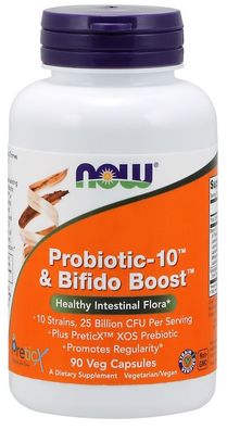 Probiotic-10 & Bifido Boost - 90 vcaps