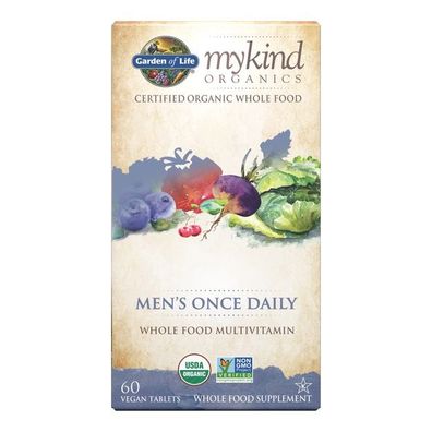 Mykind Organics Men's Once Daily - 60 tabs