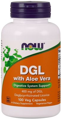 DGL with Aloe Vera - 100 vcaps
