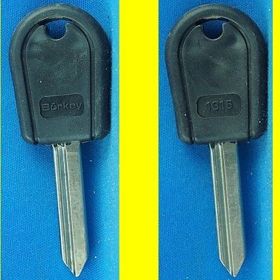 Schlüsselrohling Börkey 1315 PS96 Kunststoffkopf für Simplex / Citroen, Peugeot