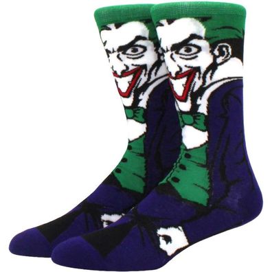 Joker Face Socken - DC Comics Batman 360° Motiv Charakter Justice League Hero Socken