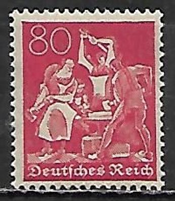 Deutsches Reich postfrisch Michel-Nummer 166