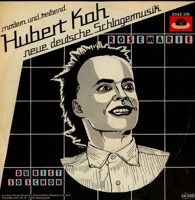 7" Hubert Kah - Rosemarie