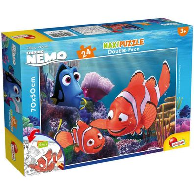 Puzzle da 24 Pezzi Maxi Double Face - Alla Ricerca di Nemo