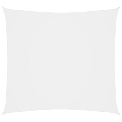 Sonnensegel Oxford-Gewebe Quadratisch 4x4 m Weiß