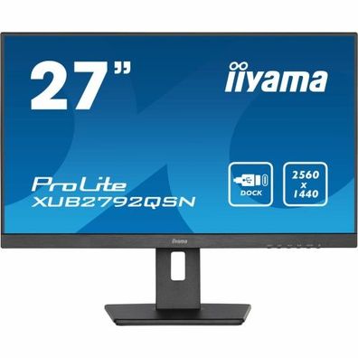 Monitor Iiyama ProLite Schwarz 27" 75 Hz LED IPS Flicker free