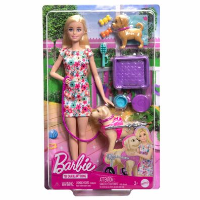 Barbie Walk and Wheel Puppe