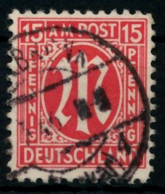 BIZONE AM-POST Nr 8z gestempelt X760BD2