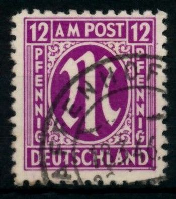 BIZONE AM-POST Nr 7z gestempelt X760C52