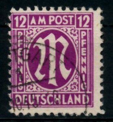BIZONE AM-POST Nr 7z gestempelt X760C76