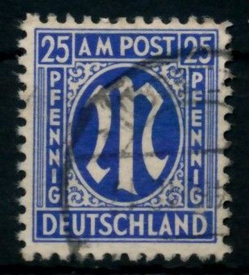 BIZONE AM-POST Nr 9z gestempelt X760CE6