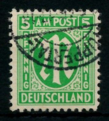 BIZONE AM-POST Nr 3z gestempelt X760D7E