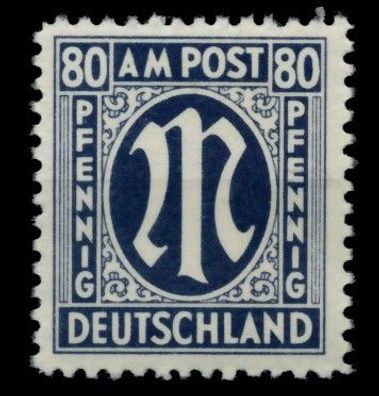 BIZONE AM-POST Nr 34aAz postfrisch X76338A