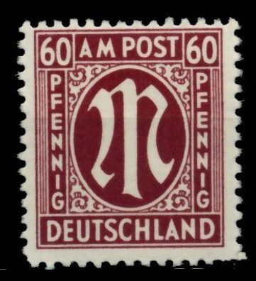 BIZONE AM-POST Nr 33bAz postfrisch X7633EA