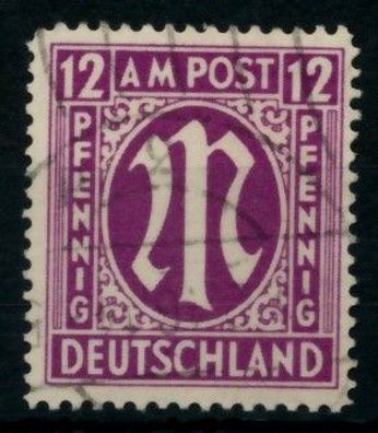 BIZONE AM-POST Nr 15aCy gestempelt X763696