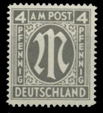 BIZONE AM-POST Nr 11-Cy postfrisch X7638FA