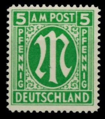 BIZONE AM-POST Nr 12-Ay postfrisch X7639C6