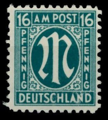 BIZONE AM-POST Nr 25Az postfrisch X764F0E