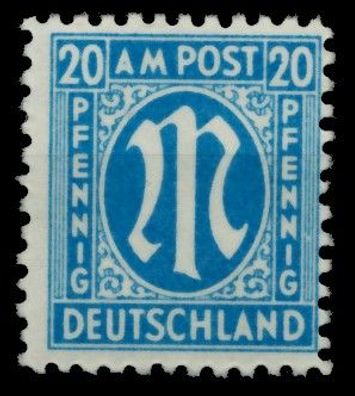 BIZONE AM-POST Nr 26bAz postfrisch X764F66