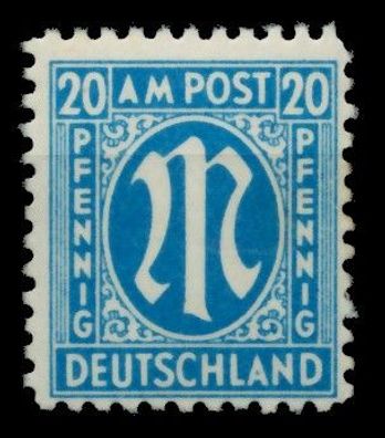 BIZONE AM-POST Nr 26bAz postfrisch X764F6E