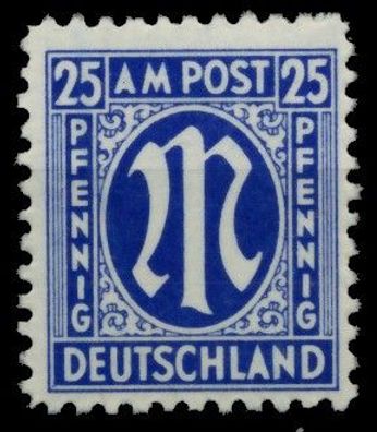 BIZONE AM-POST Nr 28Az postfrisch X765062