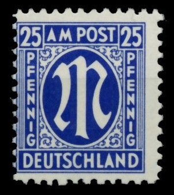 BIZONE AM-POST Nr 28Az postfrisch X76504E