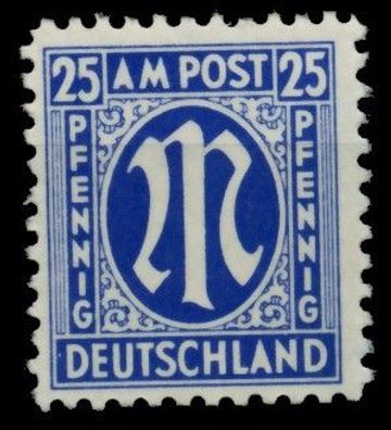 BIZONE AM-POST Nr 28Az postfrisch X765082