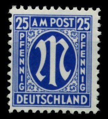 BIZONE AM-POST Nr 28Az postfrisch X76507A